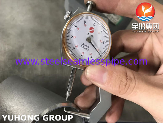 ASTM A815 S31803 Thiết bị ống Cúp bằng thép kép đệm 90Deg9