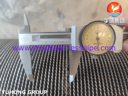 ASME SA312 TP347 ống HFW thép không gỉ với dải vây không gỉ cho máy tiết kiệm