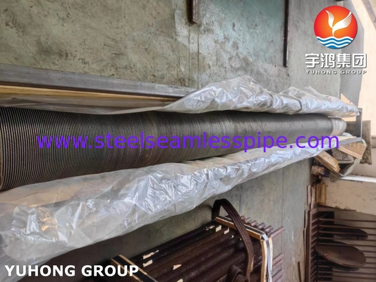 ASME SA312 TP347 ống HFW thép không gỉ với dải vây không gỉ cho máy tiết kiệm