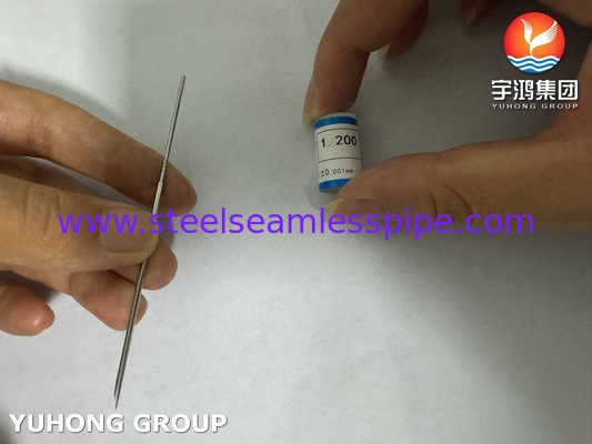 SUS304 316L Tiến sĩ thép không gỉ ống tiêm kim Lancet ba điểm Bevel ISO9626