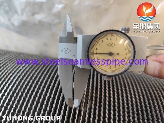 ASME SA312 TP347 ống HFW thép không gỉ với dải vây không gỉ cho máy tiết kiệm