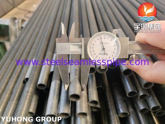 ASTM A333 Thép hợp kim cacbon liền mạch Gr 1 ống vây thấp cho các dự án lọc dầu