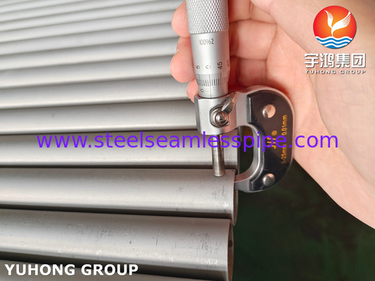 ASTM A268 TP410 ống trao đổi nhiệt liền mạch bằng thép không gỉ