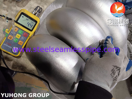 ASTM A403 WP321-S180 Deg Cúp tay để giảm áp suất hệ thống