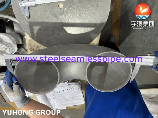 ASTM B366 UNS NO8810 180 RETURN 180 Degree Elbow Buttweld Fitting For Ethylene Cracking Furnace