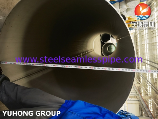 ASTM A358 / ASME SA358 TP316L Bơm hàn thép không gỉ được ướp và sưởi cho khí dầu hóa học