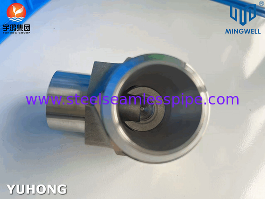 316L thép không gỉ thủy lực gắn 90° khuỷu tay