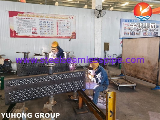 Máy làm mát không khí theo chiều ngang với ống API