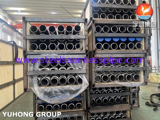 Thép hợp kim ASME SA335 P91 ống kim hàn tần số cao liền mạch cho máy sưởi