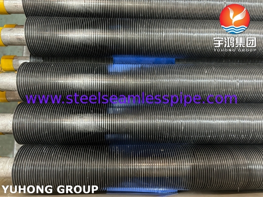 Vòng thép Carbon Fin Tube ASME SA179 với Aluminium Fin Strip 1060 Hiệu suất nhiệt cao cho máy làm mát không khí