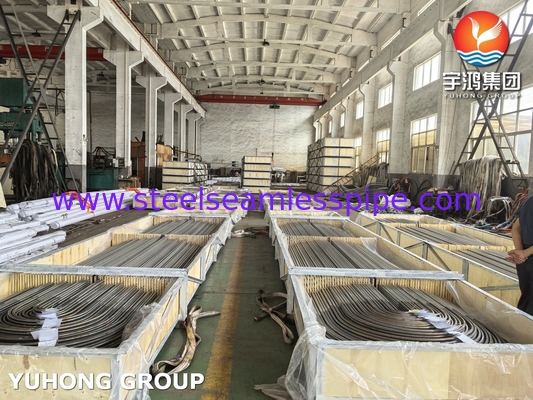Bụi trao đổi nhiệt thép không gỉ ASME SA213 TP304L ASTM A262 thực hành E