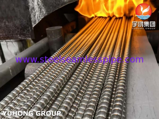 ASME SA312 / ASTM A312 TP310S Bụi vây lợp cho máy trao đổi nhiệt
