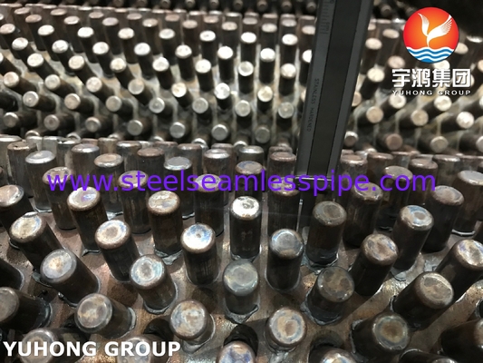 Thép hợp kim ASME SA335 P9 ống vây đinh liền mạch cho máy sưởi