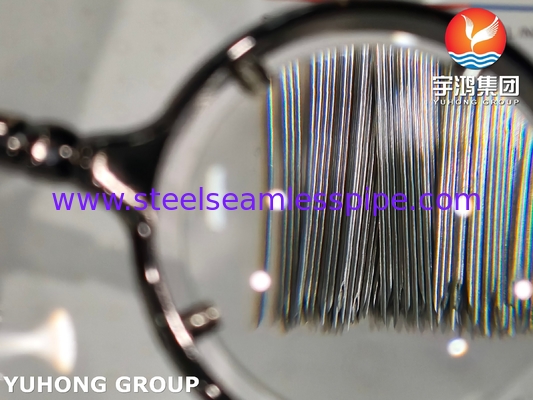 SUS304 ống tiêm kim thép không gỉ cấp y tế, Lancet Bevel Point, 24G 0.55MM