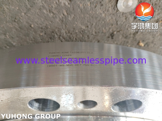 ASME SA336 F11 Cl2 Ống phủ Ứng dụng đúc lớn cho lò phản ứng hydro hóa dầu