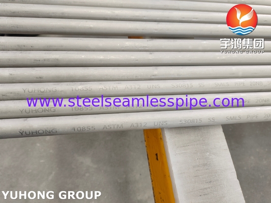 STAINLESS STAIL SEAMLESS PIPE UNS 30815 253MA 1.4835 ống