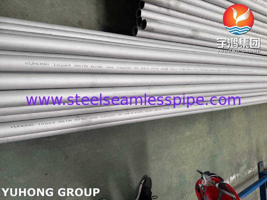 ASTM A790 / ASME SA790 S32205 Ống thép song song không may cho dầu khí công nghiệp
