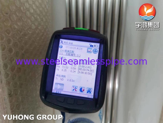 ASTM A249 TP304 Thép không gỉ hàn được sử dụng trong các dự án tinh chế dầu