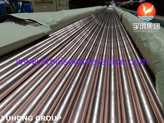 ASTM B111 UNS C70600 O61 ống đồng niken, Cu90Ni10 ống trao đổi nhiệt