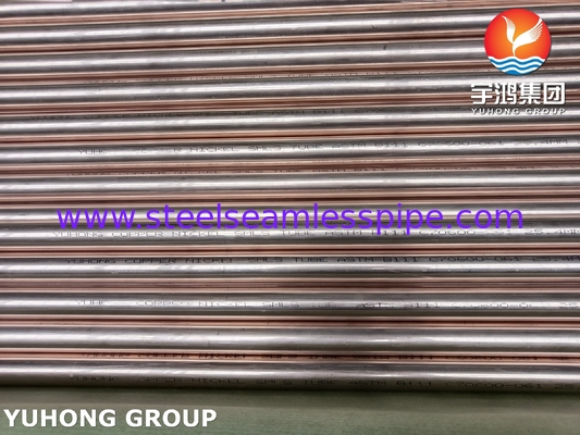 ASTM B111 UNS C70600 O61 ống đồng niken, Cu90Ni10 ống trao đổi nhiệt