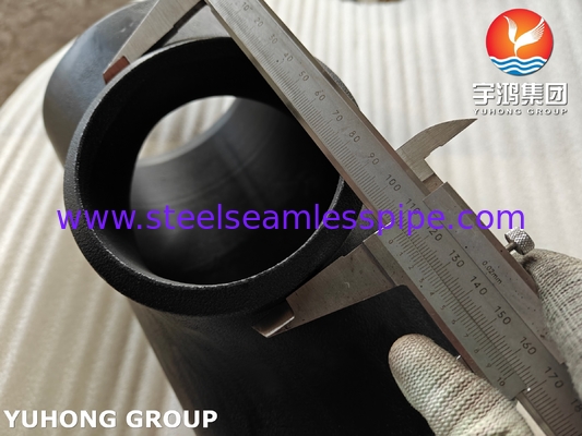 ASTM A234 WP11 CL2 Đồng hợp kim thép giảm Tee ASME B16.9 Buttweld Pipe Fittings