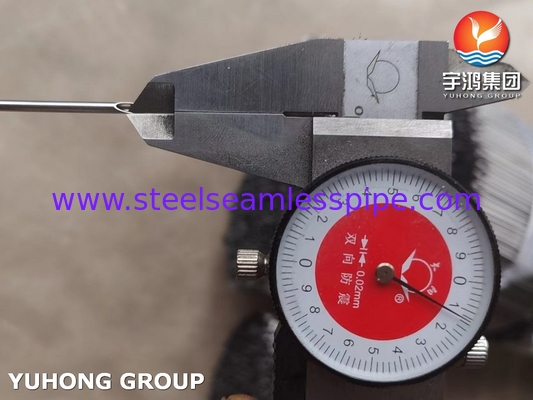 Thép không gỉ lỗ thêu kim ống thông mạch máu TP304 TP316L