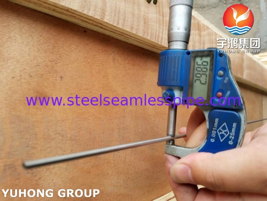 11G 3MM thép không gỉ y tế 304 ống tóc để sản xuất ống kim, ISO9626