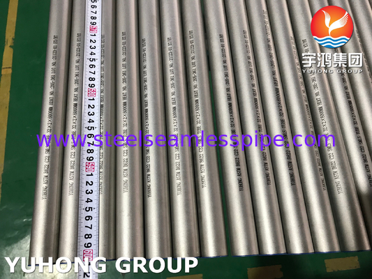 Vòng ống liền mạch hợp kim niken ASTM B622 Hastelloy C22 UNS N06022 Đối với tàu lò phản ứng