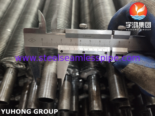 ASTM A179 G-type Embedded Fin Tube Aluminium 1010 cho khí thành khí và khí thành chất lỏng