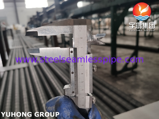 ASTM A179 G-type Embedded Fin Tube Aluminium 1010 cho khí thành khí và khí thành chất lỏng