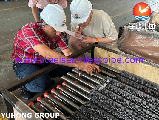 Ống thép hợp kim liền mạch ASTM A213 T11 Ống vây răng cưa HFW cho Dầu và Lọc hóa dầu