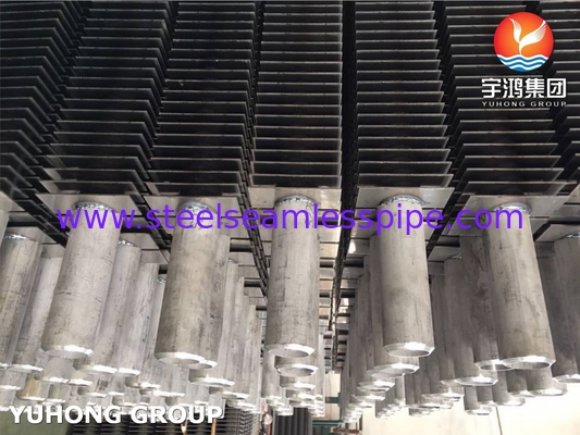 Ống tản nhiệt chữ H bằng thép không gỉ, có cánh, A312 TP304L TP316L