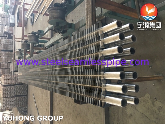Ống tản nhiệt chữ H bằng thép không gỉ, có cánh, A312 TP304L TP316L