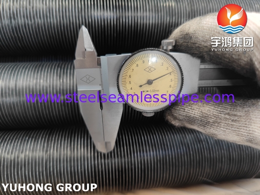 ASME SA209 ống nhúng vây với vây AL1060 cho máy tiết kiệm nồi hơi và máy sưởi khí