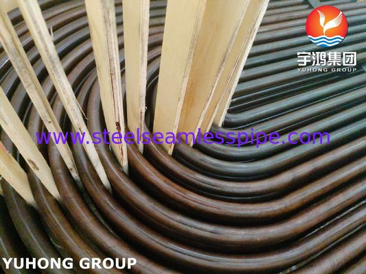 ASME SA179 ASTMA179 U Bend Seamless Cold Drawn Low Carbon Steel Heat Exchanger Condenser Tubes