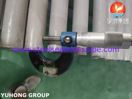 ASTM A249 TP316Ti ống hàn thép không gỉ, hóa dầu, trao đổi nhiệt Dầu và khí đốt