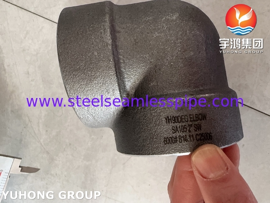 ASME SA105 Phân tích thép carbon rèn được hàn bằng ổ cắm B16.11