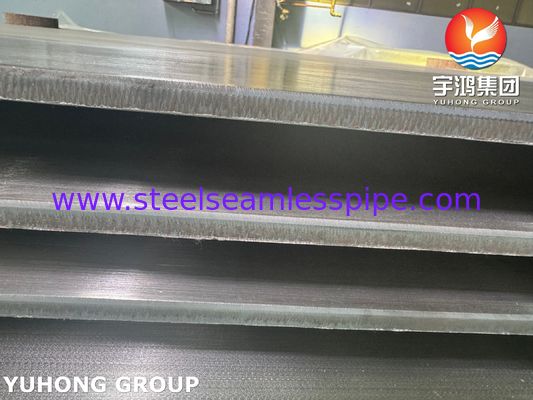 Bảng bọc thép carbon A516 Gr 70 với N04400 Composite nổ một bên