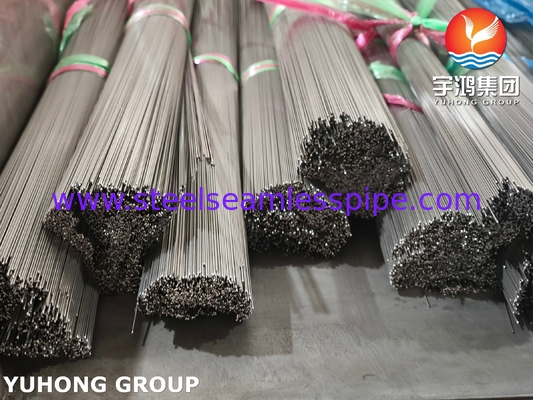 SUS304 Cây ống thuốc, ống ống dẫn mạch máu thép không gỉ cho kim tiêm ISO9626