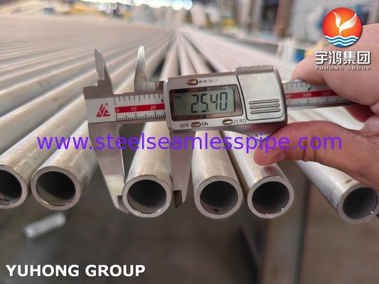 Ống thép không gỉ liền mạch ASME SA213 TP304 S30400 cho nồi hơi