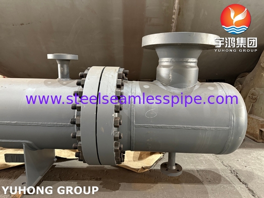 Bộ trao đổi nhiệt đầu nổi loại AES ASME SA240 SS316L Vỏ Với Ống ASME SA213 TP316L