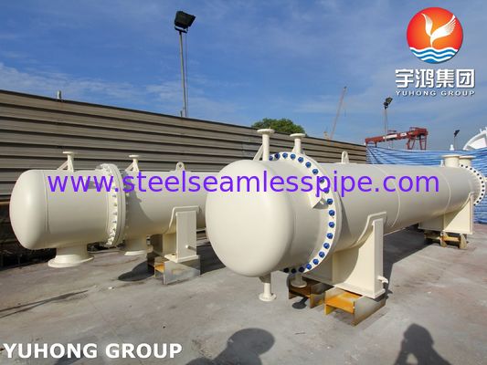 Bộ trao đổi nhiệt đầu nổi 316L Loại AES Tiêu chuẩn ASME Phần VIII Div. 1