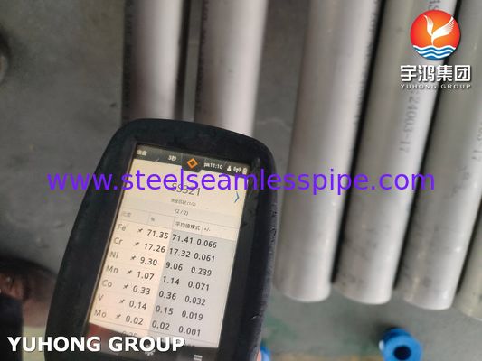 ASTM A312 TP321 Bụi không thô không may - Nhấp nháy sáng, cho ngành công nghiệp dầu khí