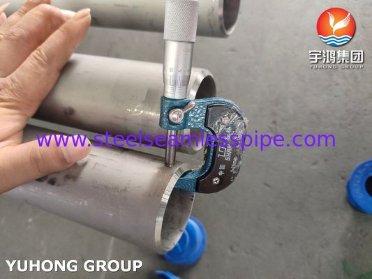 ASTM A312 TP321 Bụi không thô không may - Nhấp nháy sáng, cho ngành công nghiệp dầu khí
