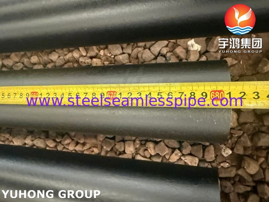 ASTM A335 / ASME SA335 P9 Sản phẩm thép hợp kim ống liền mạch màu đen sơn kết thúc