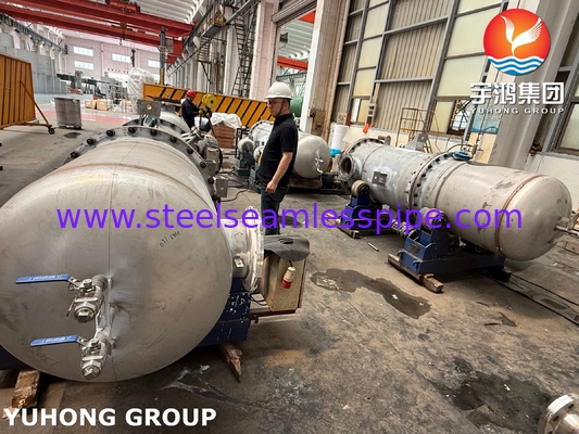 Bộ trao đổi nhiệt khí-khí T22 BEP Loại ASME VIII Phần 2 Cấp 2