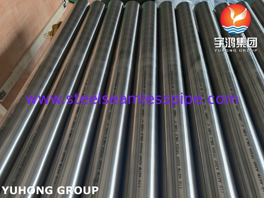 ASTM A269 TP304L Thép không gỉ ống liền mạch ống trao đổi nhiệt ống sáng sơn