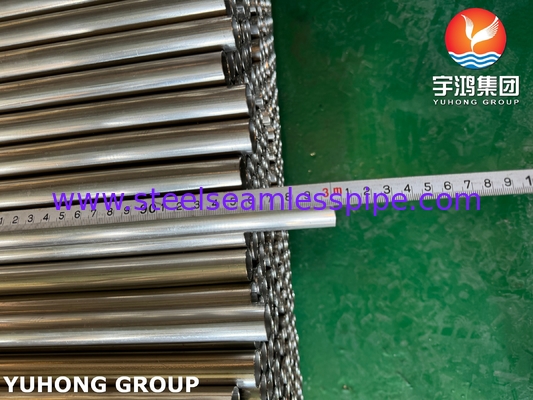 Ống thép không gỉ hàn ASTM A249 TP316L ủ sáng, ống trao đổi nhiệt, bộ quá nhiệt lò hơi