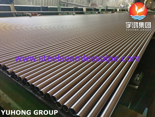 Ống thép không gỉ ASTM A268 TP410 Ống trao đổi nhiệt ủ sáng
