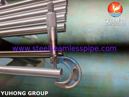 Ống thép không gỉ ASTM A268 TP410 Ống trao đổi nhiệt ủ sáng